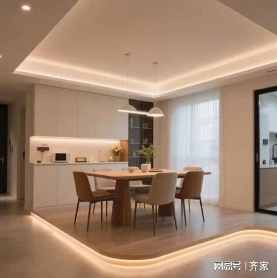 的现代简约餐厅温馨到犯规！不朽情缘游戏平台哇塞 这家(图3)